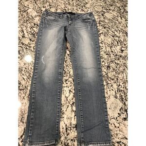 Refuge Women's Size‎ 7S Skinny Leg Blue Jeans 28x27